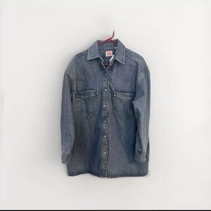 Vintage Levi Jean Jacket With Pearl Snaps